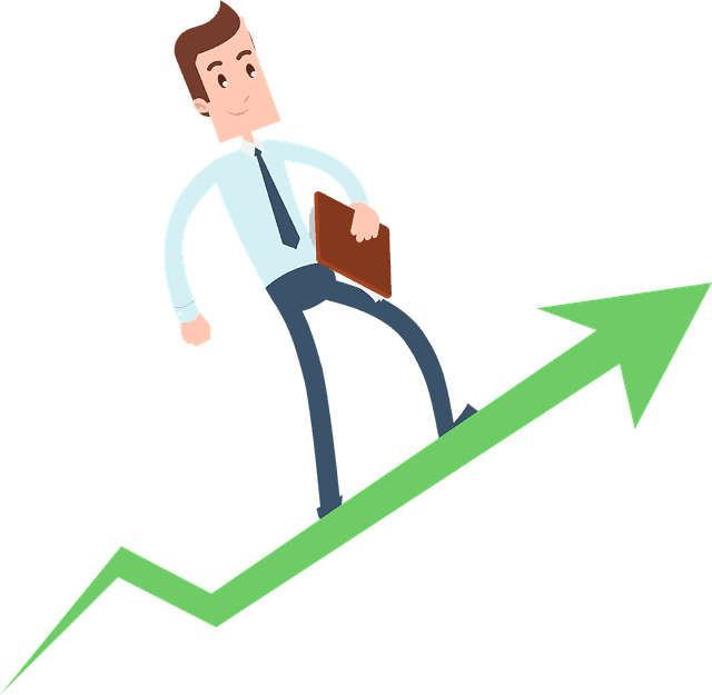 small business owner with business growth