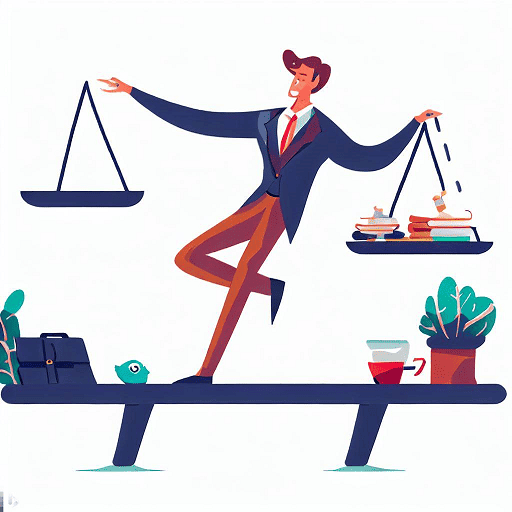 Small Business owner achieving work-life balance