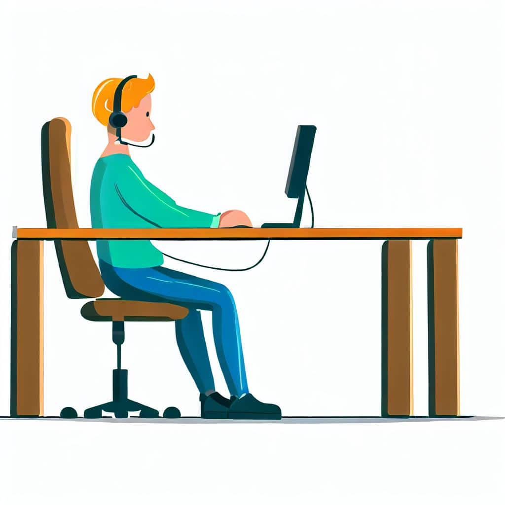 Adopt a good sitting position to produce a better voice.