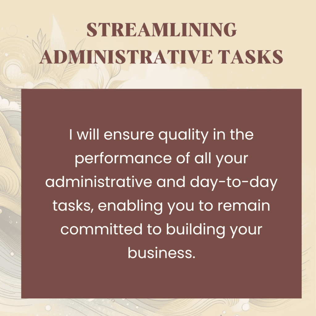 Streamlining administrative tasks