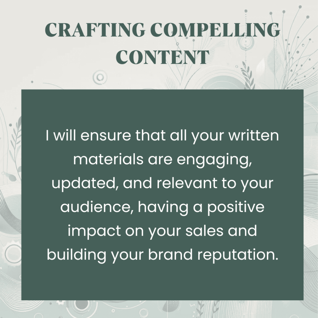 Crafting compelling content