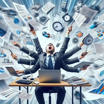 being busy doesn't mean being efficient